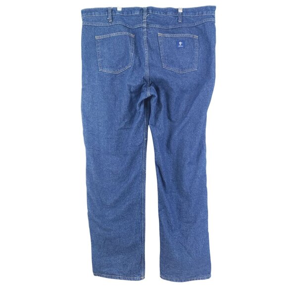 RK Brand Flannel Lined Jeans Men's Size 42x32 - Picture 2 of 11